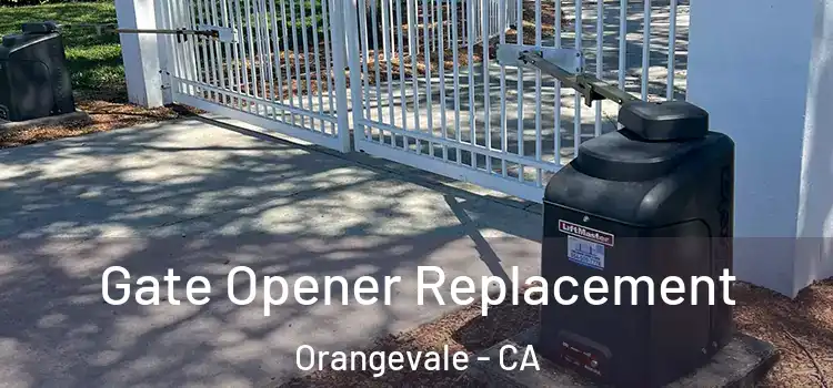 Gate Opener Replacement Orangevale - CA