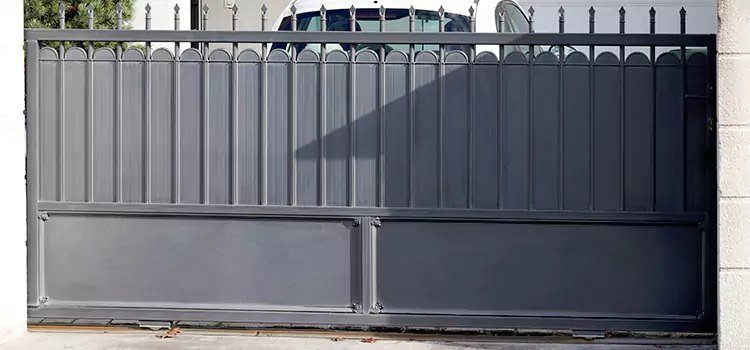 Metal Driveway Gate Installation Orangevale